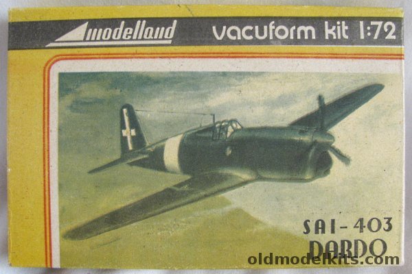 Modelland 1/72 SAI-403 Dardo - Light-Weight Fighter plastic model kit